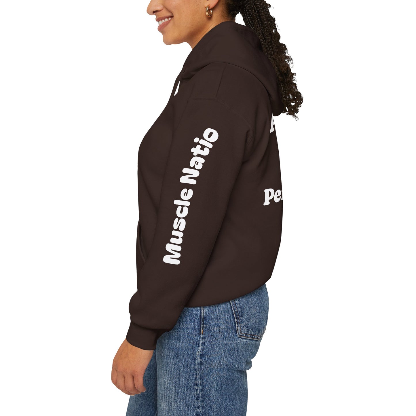 Progress Not Perfection Hooded Sweatshirt | Motivational Hoodie for Athletes, Fitness Lovers, Gym Wear, Gift for Him/Her
